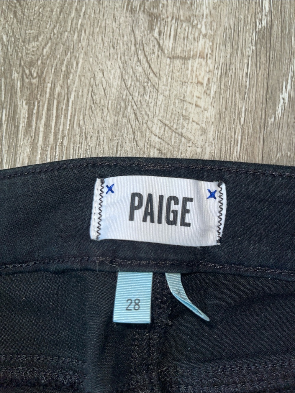 PAIGE Black Skinny High-Rise Jeans pants denim verdugo ultra - Picture 2 of 7